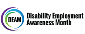 Disability Employment Awareness month logo